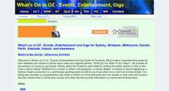 Desktop Screenshot of ozwhatson.com